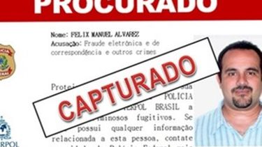 El cubano Félix Manuel Álvarez, de 50 años, detenido por la Policía Federal de Brasil.