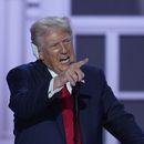 El candidato presidencial republicano Donald Trump habla en la Convención Nacional Republicana el jueves 18 de julio de 2024, en Milwaukee. (AP Foto/J. Scott Applewhite)
