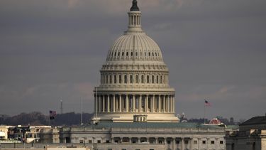 Vista de la sede del Congreso, el 1 de febrero de 2025, en Washington. (AP Foto/Carolyn Kaster)