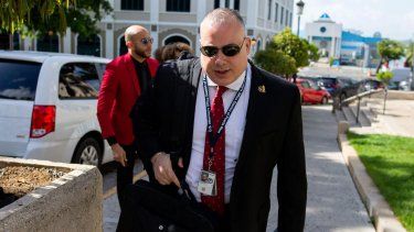 El fiscal federal Alberto R. López Rocafort tuvo a su cargo el turno final del Ministerio Público.