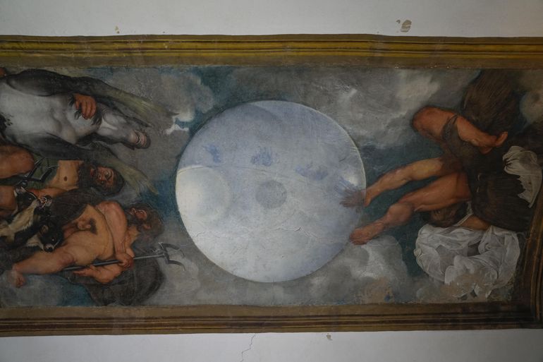 Se subasta villa en Roma con techo único de Caravaggio