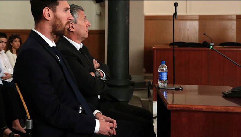 messi acusado