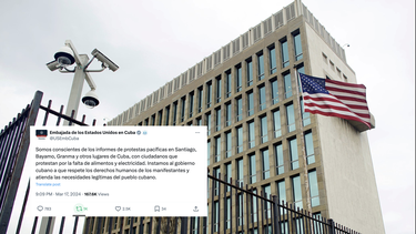 estados unidos monitorea la situacion en cuba tras fuertes protestas en el oriente del pais