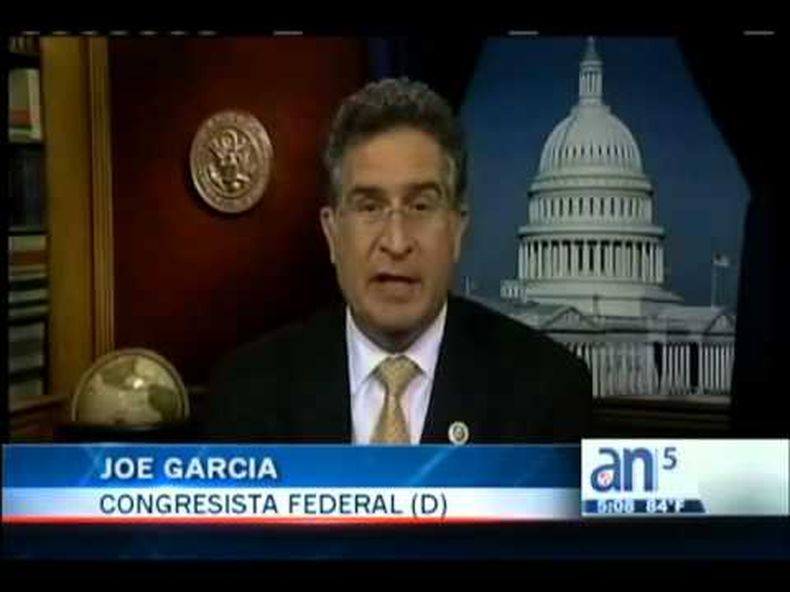El congresista cubanoamericano Joe García, demócrata de Miami, declaró el miércoles que apoya la continuación de los viajes a Cuba.