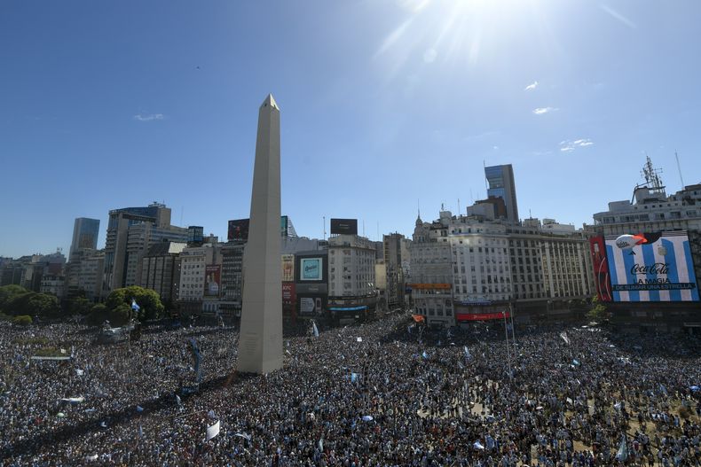 DEP-FUT MUNDIAL-ARGENTINA-REGRESO