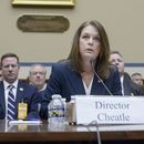 La directora del Servicio Secreto de EEUU, Kimberly Cheatle, testifica ante la Comisión de Supervisión y Responsabilidad de la Cámara de Representantes sobre el intento de asesinato del expresidente Donald Trump en un evento de campaña en Pensilvania, en el Capitolio de Washington, el lunes 22 de julio de 2024. (Foto AP/Rod Lamkey)