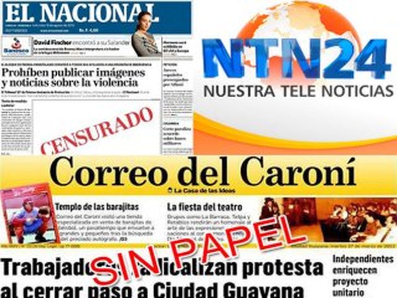 Mientras la sociedad interamericana de prensa (SIP) señala que "Venezuela, con todos los canales de TV ya controlados por el gobierno, así como ocurre con la mayoría de las radios, se encamina decididamente a convertirse en la segunda Cuba de América