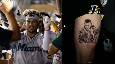 victor mesa jr. se tatua a messi despues del triunfo de argentina en la copa del mundo