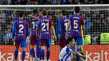 Barcelona saca sufrida victoria 1-0 sobre la Real Sociedad