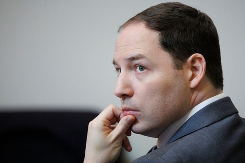 Brendan Banfield en el tribunal en Fairfax, Virginia, el 14 de enero del 2026. (AP foto/Tom Brenner, Pool)