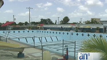 vandalizan  piscina olimpica del emblematico complejo deportivo milander