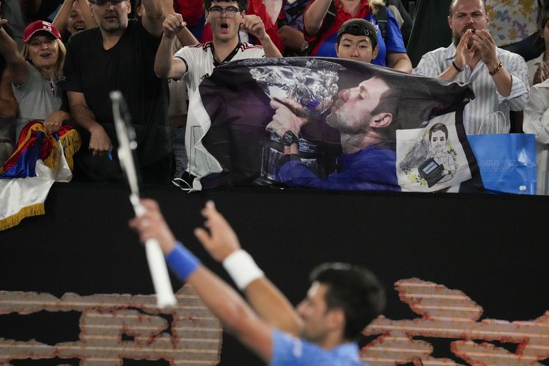 DEP-TEN AUSTRALIA-DJOKOVIC