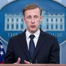 ARCHIVO - Jake Sullivan, asesor de seguridad nacional de la Casa Blanca, habla en conferencia de prensa en la Casa Blanca, en Washington, el 24 de abril de 2023. (AP Foto/Andrew Harnik, archivo)