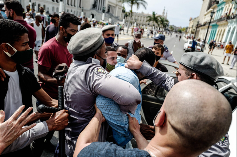 Washington Post Protestas en Cuba.png
