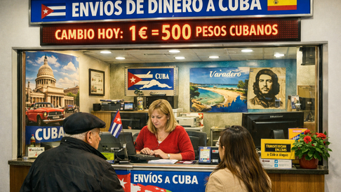 CUBA VA POR LOS EUROS DEL EXILIO: autorizan empresa española para manejar remesas