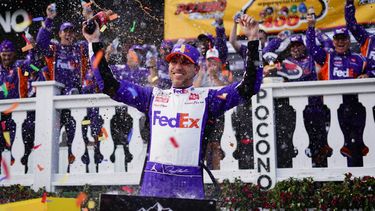 NASCAR: Hamlin se convierte en el máximo ganador en Pocono