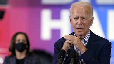 Joe Biden dice a sus seguidores en Delaware que tenemos que ser pacientes mientras espera a resultados electorales