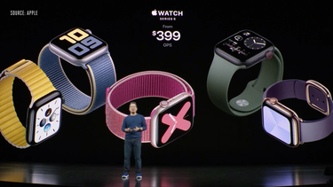apple watch series 5: pantalla siempre visible y otras novedades