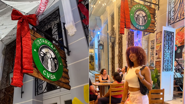 abren en la habana un replica de starbucks al estilo cubano