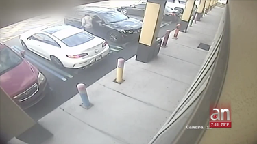 captado en camara quedo el momento en que un hombre roba una cartera de un auto en hialeah
