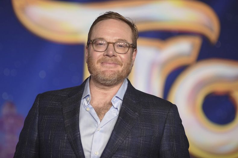 El director Walt Dohrn llega al estreno de Trolls Band Together el miércoles 15 de noviembre de 2023 en el Teatro Chino TCL en Los Angeles. (Foto Richard Shotwell/Invision/AP)