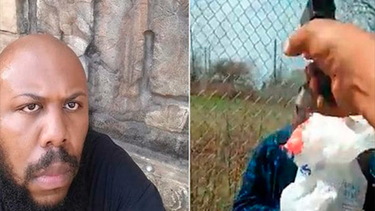 asesino a un hombre y lo transmitio por facebook live (imagenes sensibles)