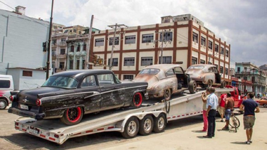 Imágenes del rodaje de Furious 8 en La Habana