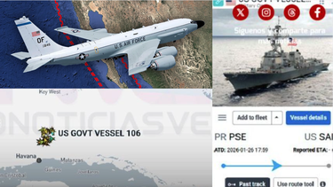 eeuu intensifica presion militar sobre cuba: destructor, drones y aviones espia escanean la isla