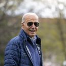 El presidente de EEUU, Joe Biden, camina hacia el helicóptero Marine One en los jardines de la Casa Blanca el viernes 5 de abril de 2024 en Washington. (AP Foto/Alex Brandon)