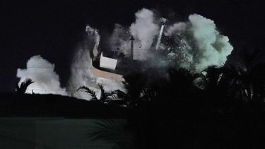 preparan demolicion de parte de edificio que no colapso