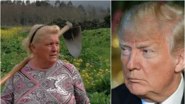 ¿tiene trump una pariente en galicia? una foto causa revuelo en las redes y medios espanoles