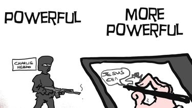 caricaturistas dibujan por colegas asesinados en francia