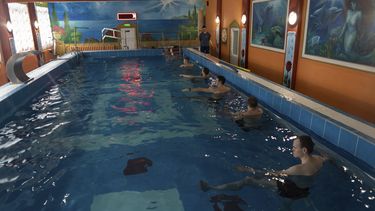 Entre batallas, soldados de Ucrania restauran cuerpo y mente