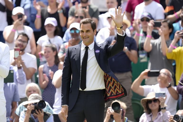 Federer en Wimbledon: Espero volver una vez más
