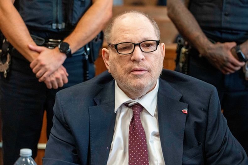 Harvey Weinstein comparece ante el tribunal penal de Manhattan el miércoles 13 de mayo de 2026, en Nueva York. (Steven Hirsch /New York Post via AP, Pool)