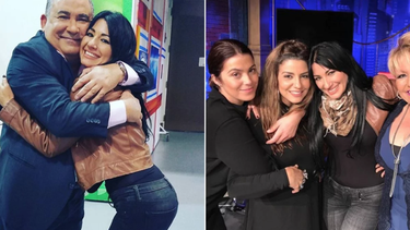 la actriz cubana heydy gonzalez llega a miami y visita las instalaciones de america teve