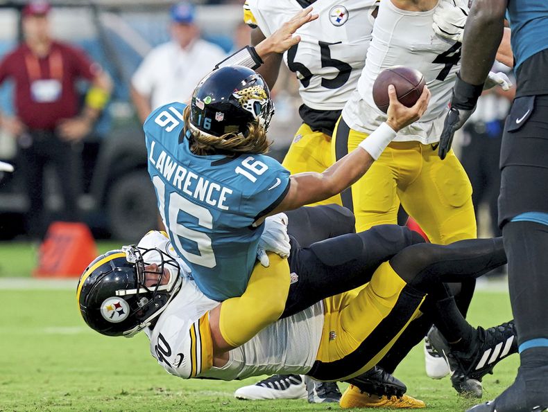 DEP-NFL STEELERS-WATT
