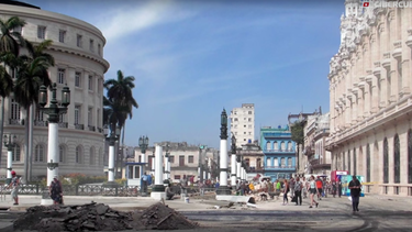 asi esta quedando la habana por la visita de barack obama