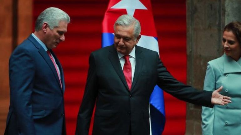 AMLO pide al exilio cubano reconciliarse con el régimen y a EEUU levantar el embargo