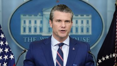 El secretario de Defensa de Estados Unidos Pete Hegseth en la Casa Blanca en Washington el 30 de enero del 2025. (AP foto/Alex Brandon)