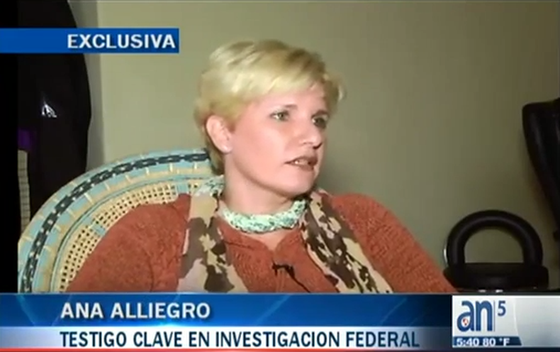 Ana Alliegro, la operadora política que es figura central en un caso criminal que involucra al ex congresista David Rivera, se declaró culpable el martes de violar las leyes federales de financimiento de campañas.