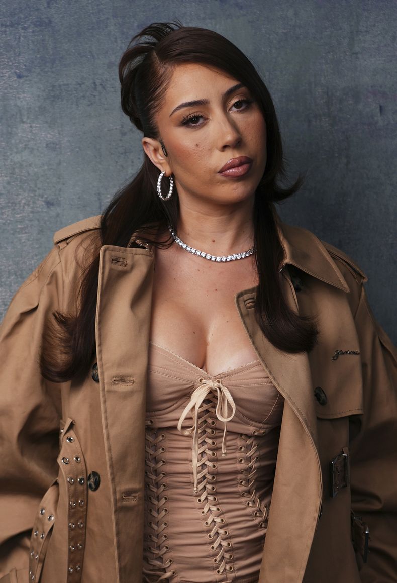 Kali Uchis posa para un retrato el martes 22 de abril de 2025 en Los Ángeles. (Foto AP/Chris Pizzello)
