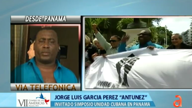 Antúnez habló tras ataque de las turbas castristas en Panamá