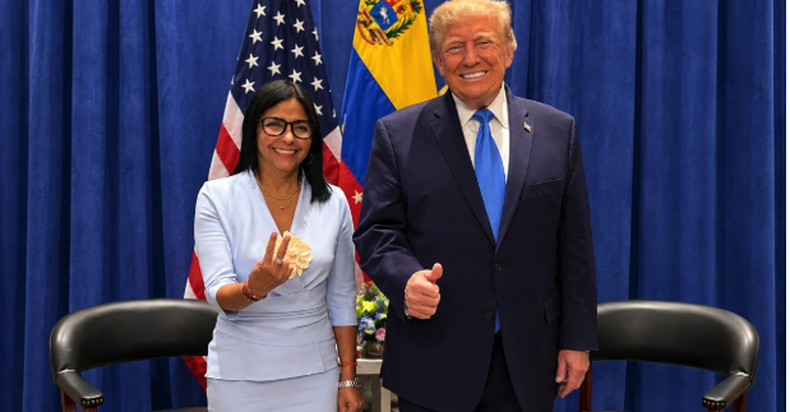 Trump Delcy Rodriguez