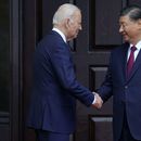 ARCHIVO - El presidente estadounidense Joe Biden saluda al presidente chino Xi Jinping en Filoli Estate en Woodside, California, el 15 de noviembre de 2023, en los márgenes de la conferencia de Cooperación Económica Asia-Pacífico. (Doug Mills/The New York Times vía AP, Pool, Archivo)