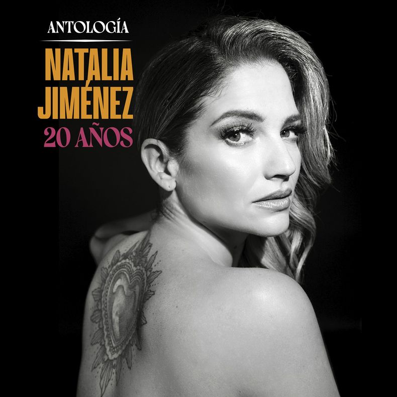 En esta imagen proporcionada por Sony Music Latin, Antología: 20 años de Natalia Jiménez. (Sony Music Latin vía AP)