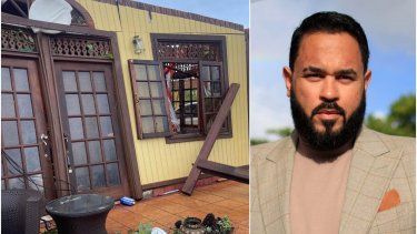 raphy pina pide ayuda para residente que perdio su casa por el tornado en aguada y le dona $5,000