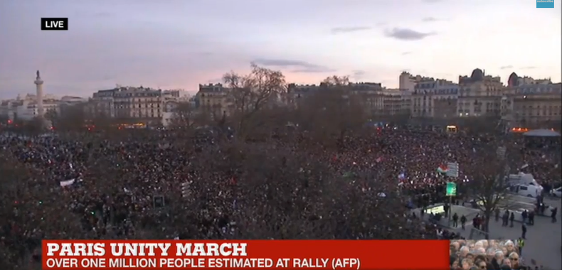 Marcha Paris charlie hebdo