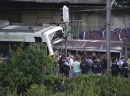 espana: un muerto, 85 heridos por choque de trenes