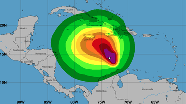 la tormenta tropical melissa podria convertirse en un huracan de gran intensidad al sur de cuba
